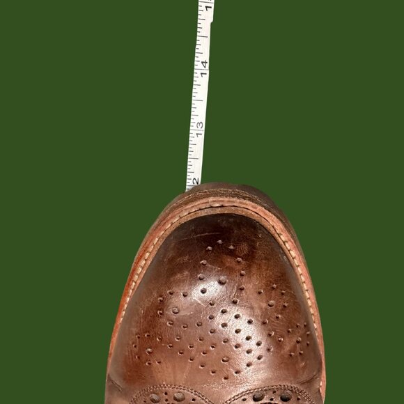 De Marchi Calzatura Men’s Brown Leather Lace-Up Boots | Italian Made Size 12 - Picture 7 of 10